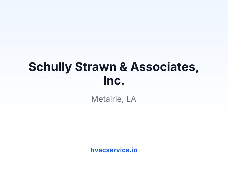 Schully Strawn & Associates, Inc.