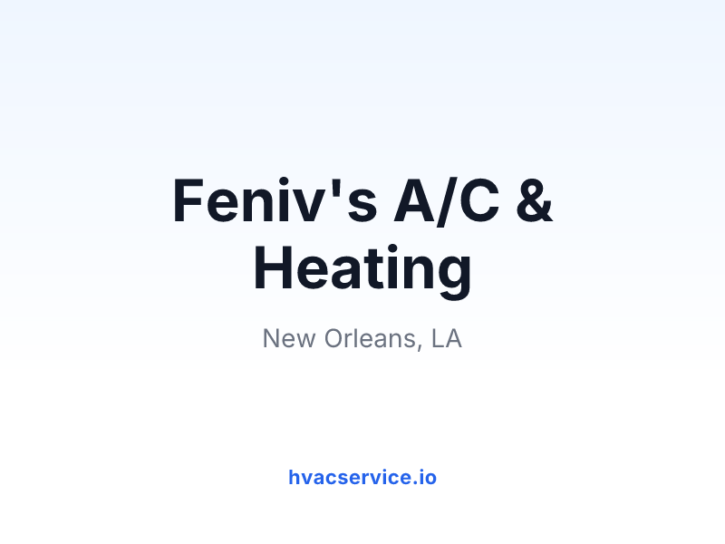 Feniv's A/C & Heating