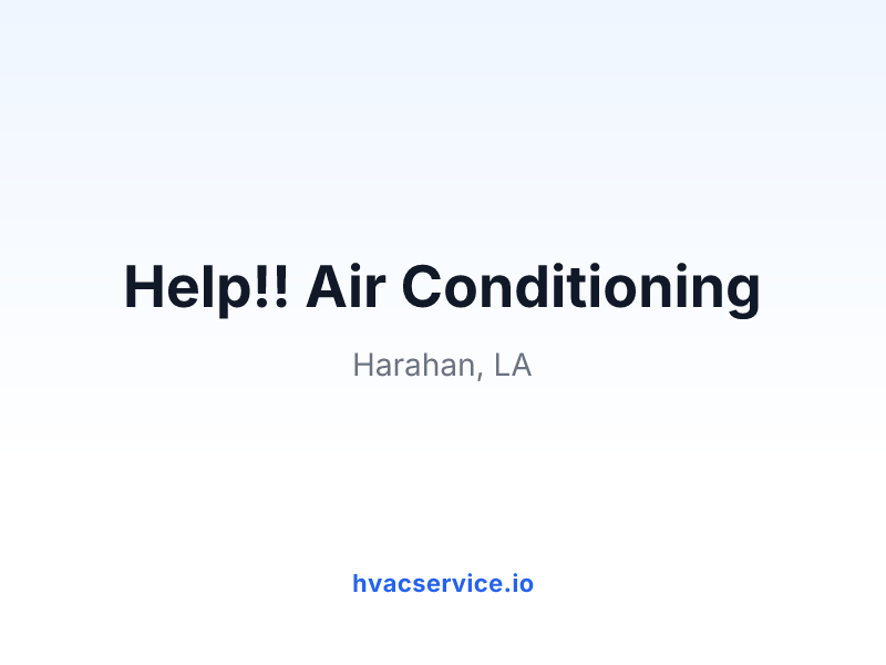 Help!! Air Conditioning