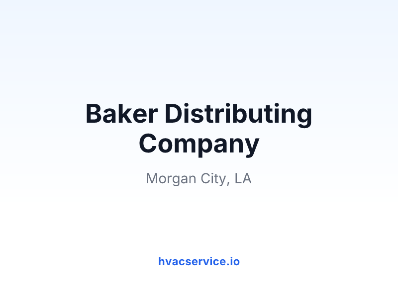 Baker Distributing Company