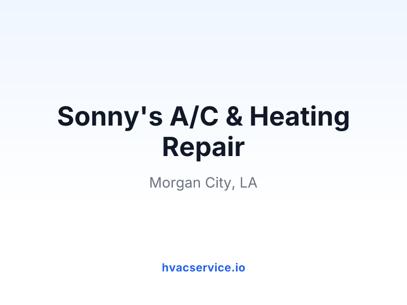 Sonny's A/C & Heating Repair
