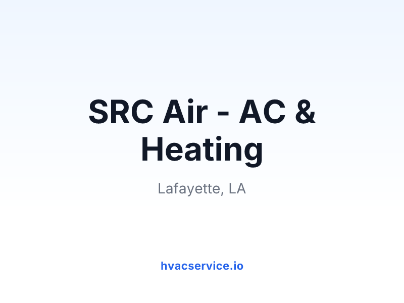 SRC Air - AC & Heating