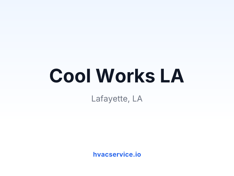 Cool Works LA