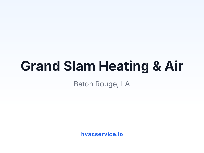 Grand Slam Heating & Air