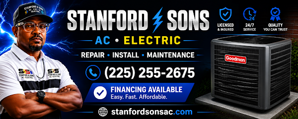 Stanford & Sons AC Electric Repair & Install LLC