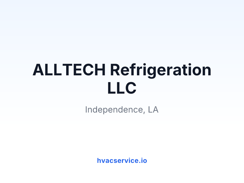 ALLTECH Refrigeration LLC