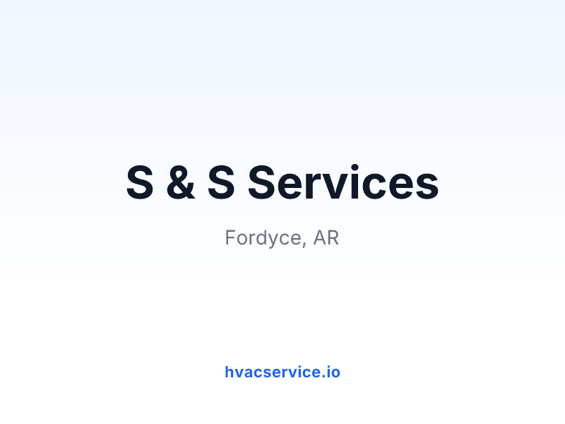 S & S Services