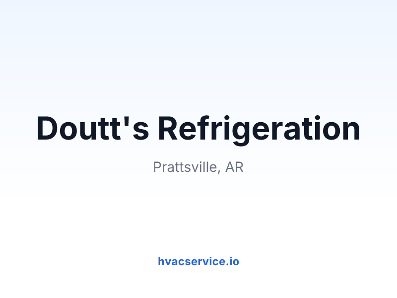 Doutt's Refrigeration