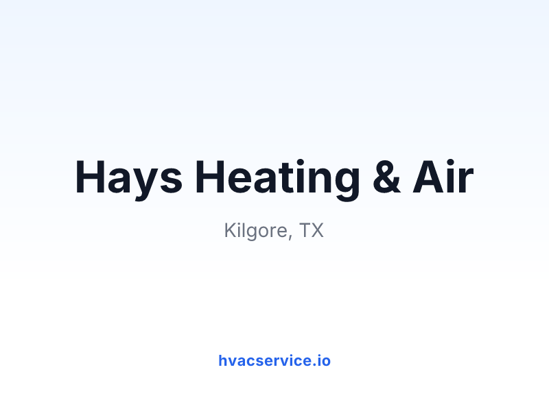 Hays Heating & Air