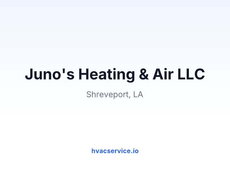 Juno's Heating & Air LLC