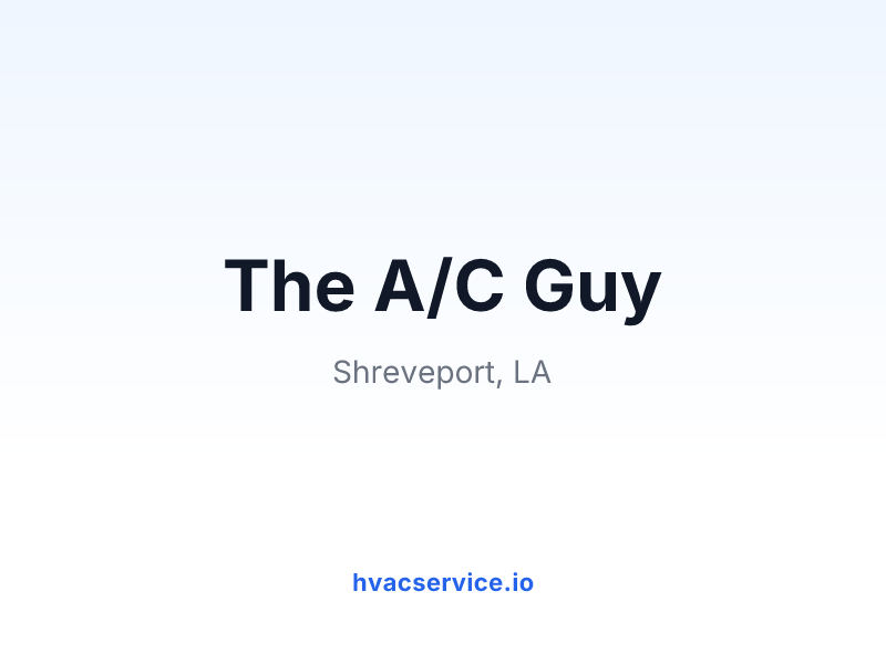 The A/C Guy