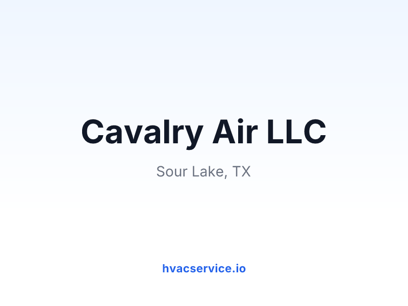 Cavalry Air LLC