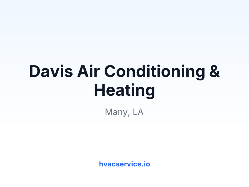 Davis Air Conditioning & Heating
