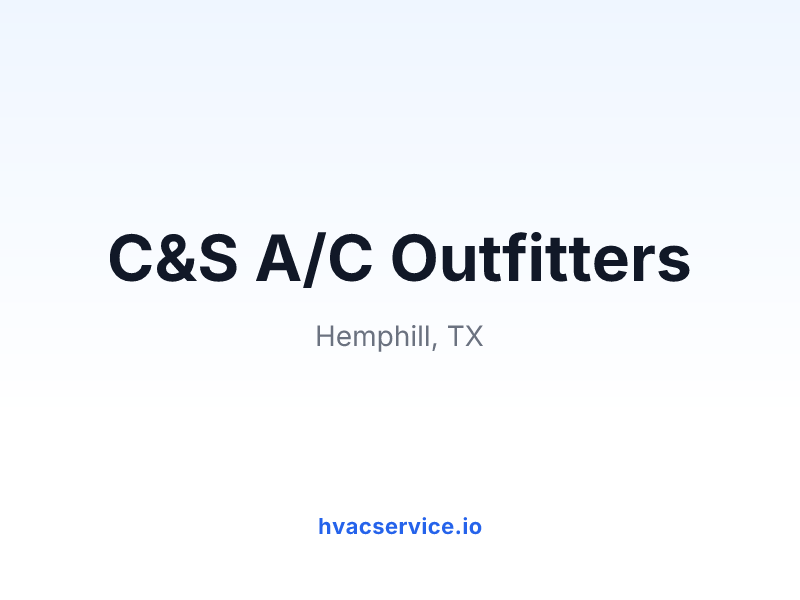 C&S A/C Outfitters