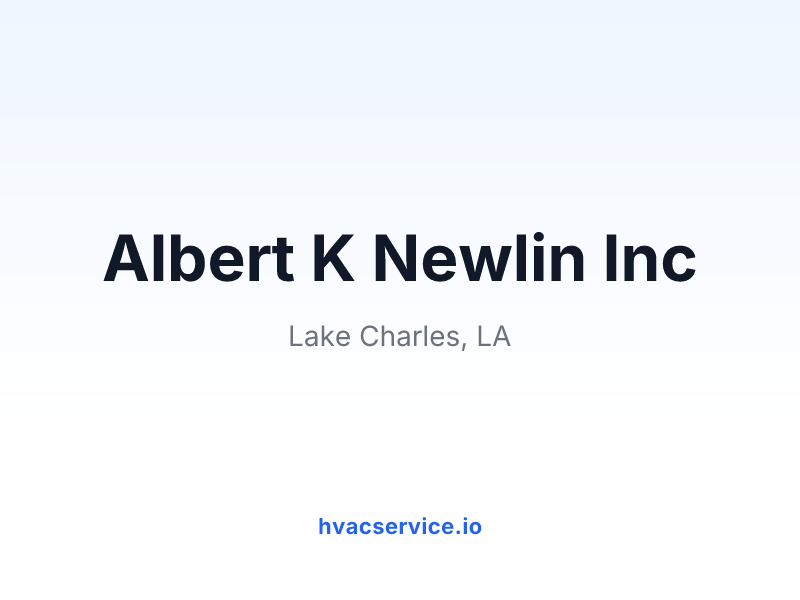 Albert K Newlin Inc