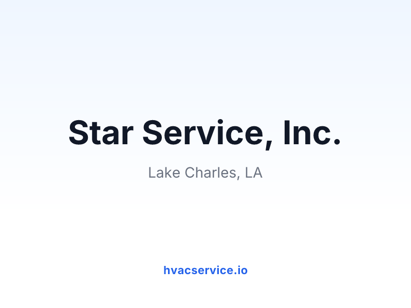 Star Service, Inc.