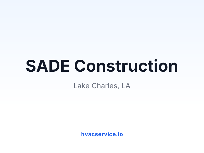 SADE Construction