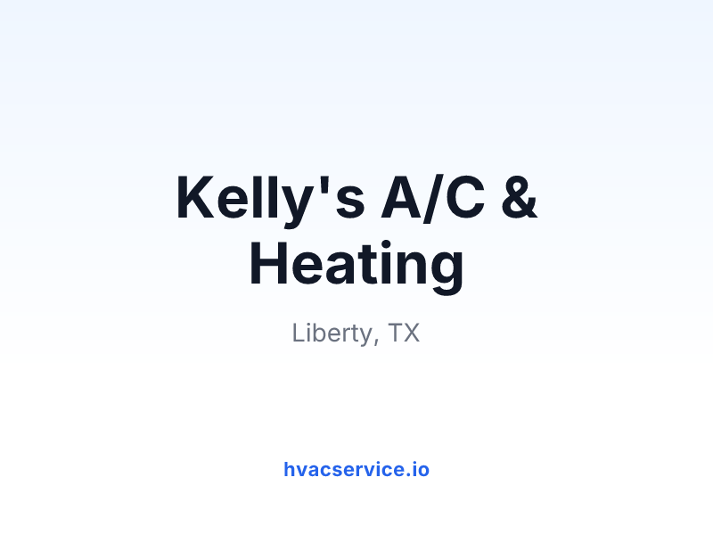 Kelly's A/C & Heating
