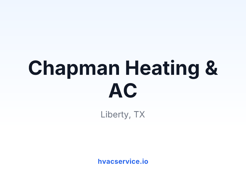 Chapman Heating & AC