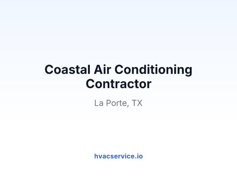 Coastal Air Conditioning Contractor