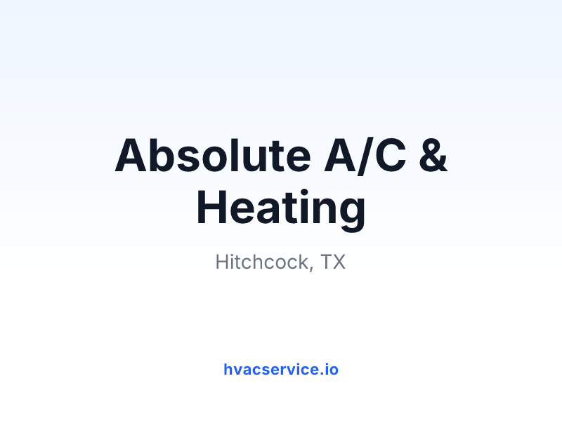 Absolute A/C & Heating