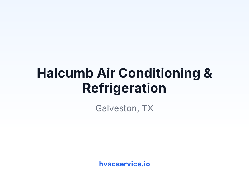 Halcumb Air Conditioning & Refrigeration