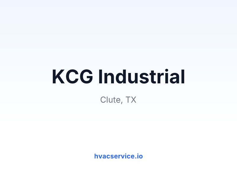 KCG Industrial