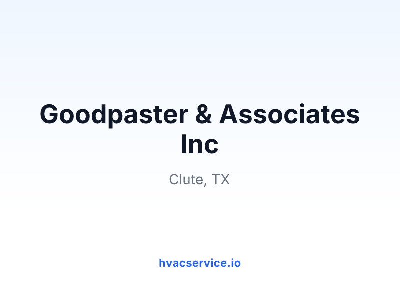 Goodpaster & Associates Inc