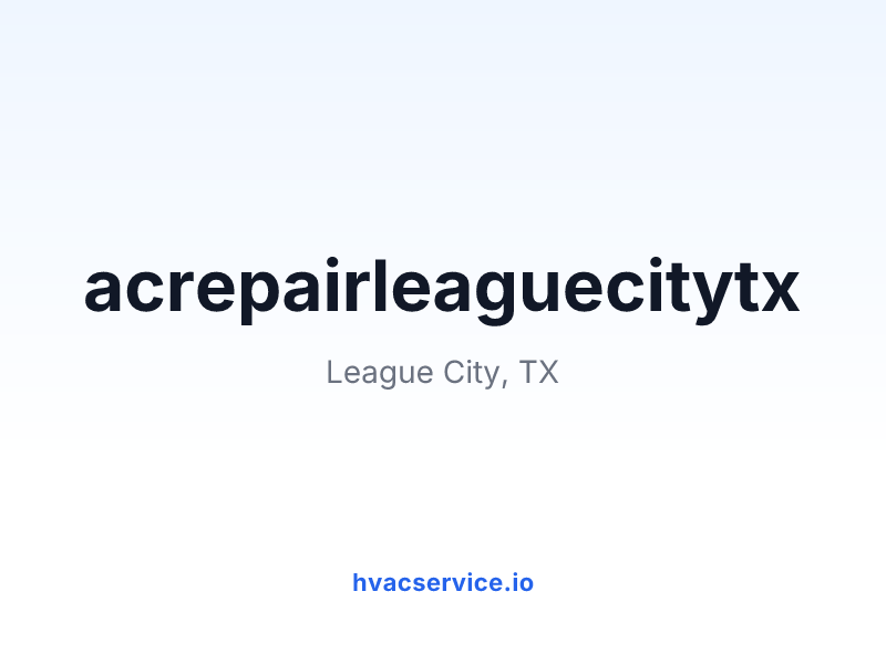 acrepairleaguecitytx