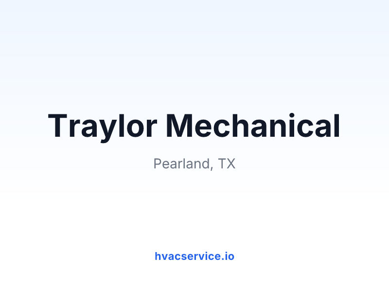 Traylor Mechanical