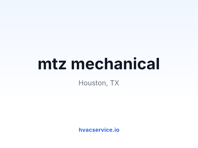 mtz mechanical