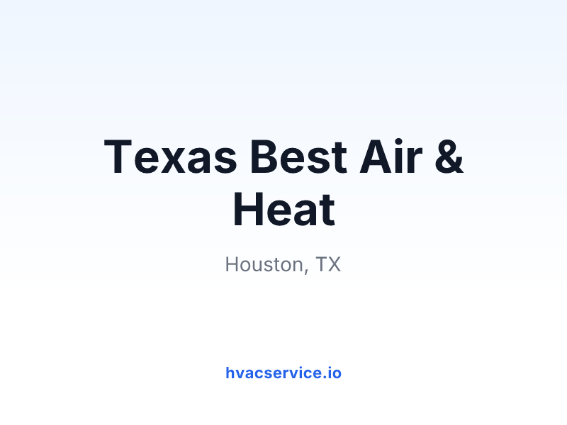 Texas Best Air & Heat