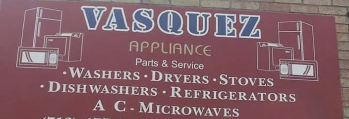 VASQUEZ APPLIANCE Repairs