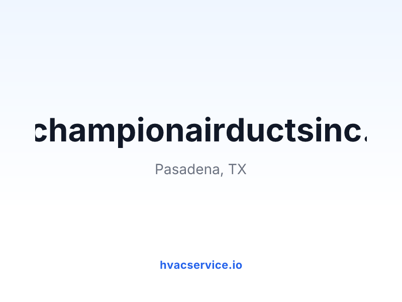 championairductsinc.