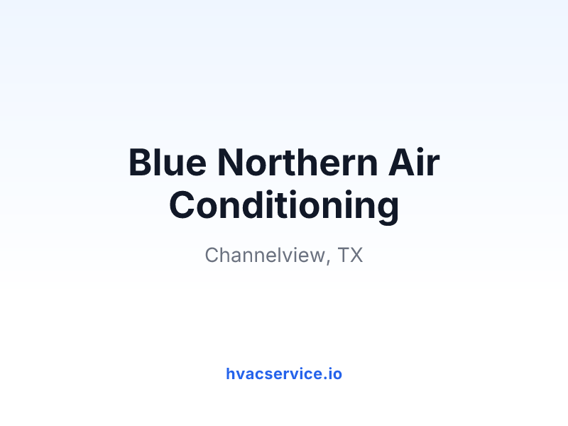Blue Northern Air Conditioning