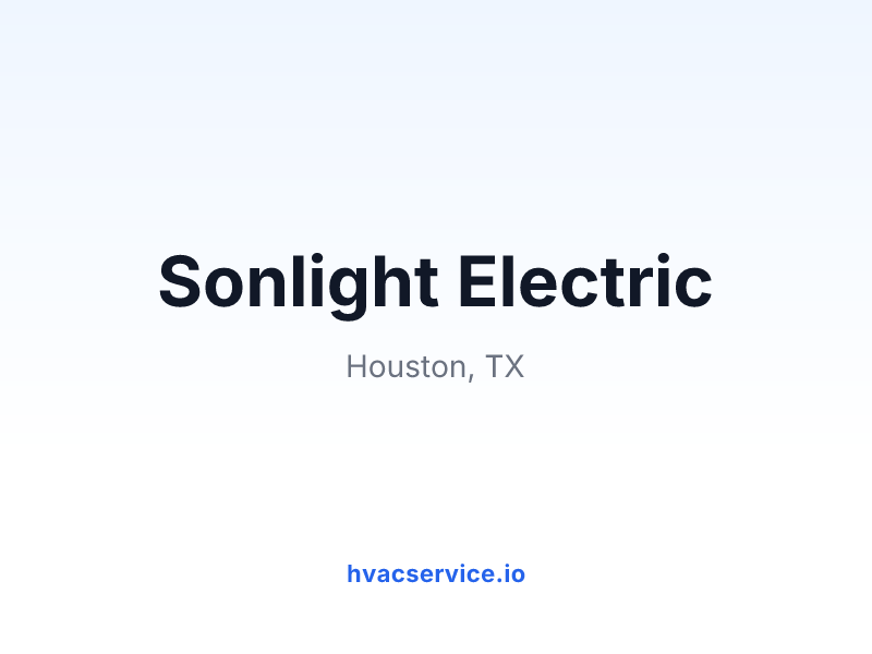 Sonlight Electric