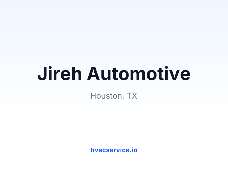 Jireh Automotive