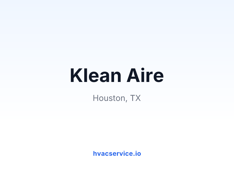 Klean Aire