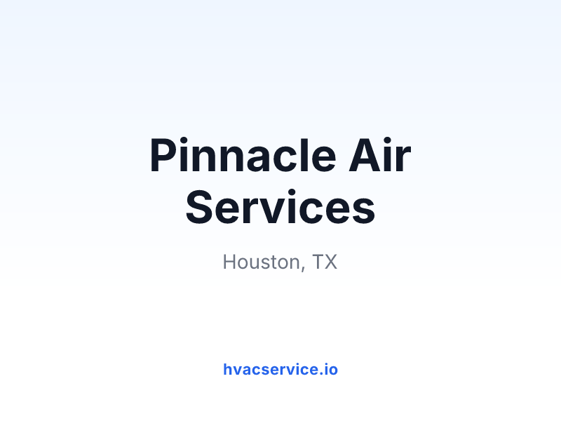 Pinnacle Air Services