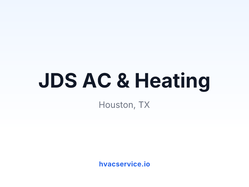 JDS AC & Heating
