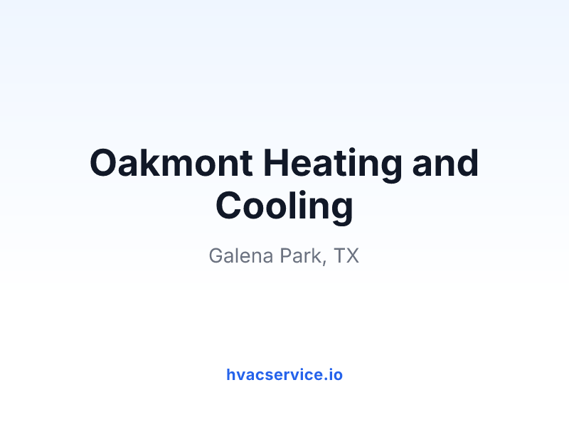 Oakmont Heating and Cooling