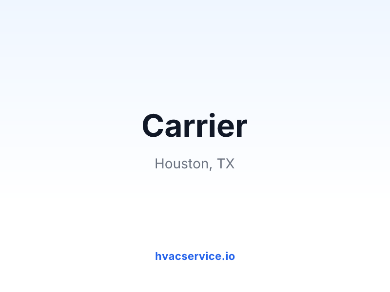Carrier