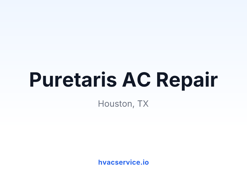 Puretaris AC Repair