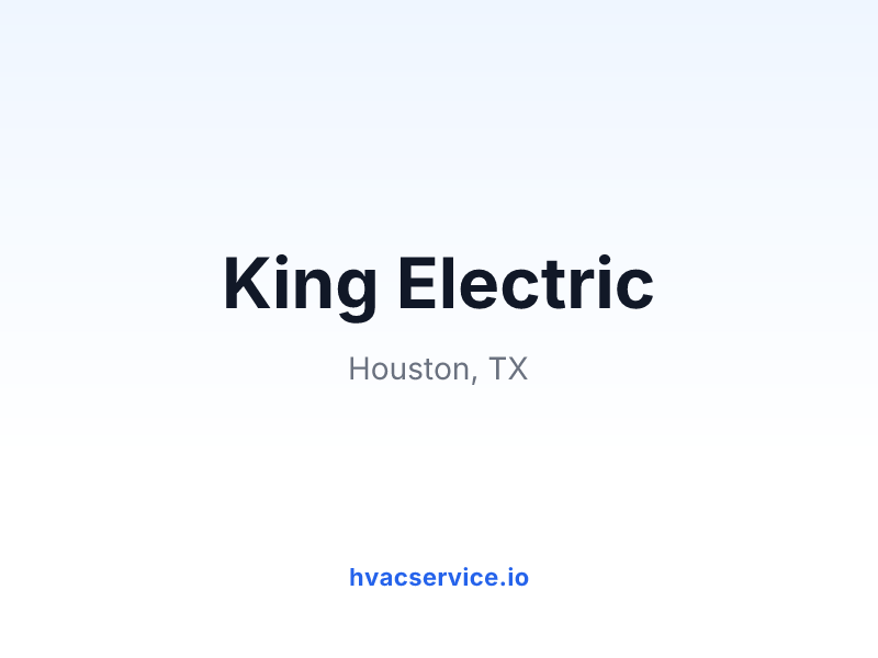 King Electric