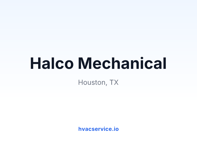 Halco Mechanical