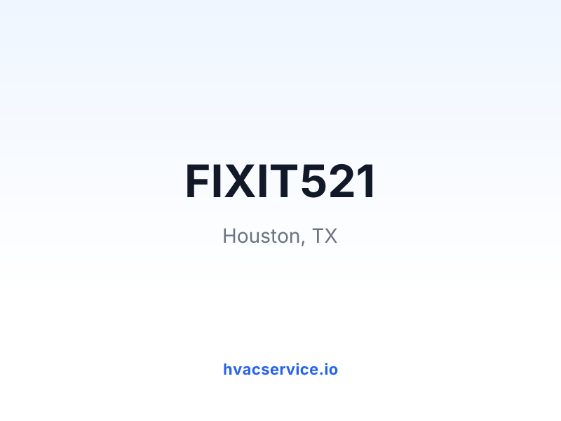 FIXIT521
