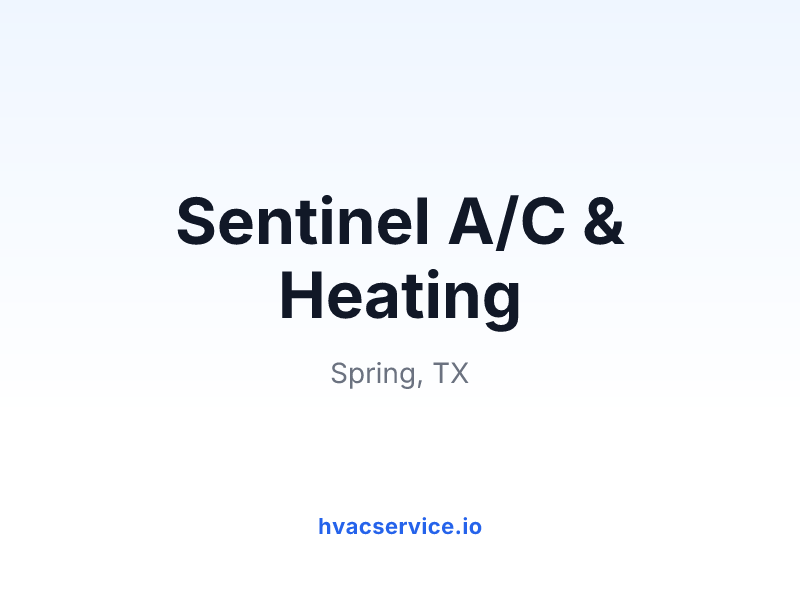 Sentinel A/C & Heating