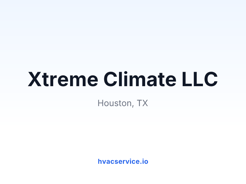 Xtreme Climate LLC