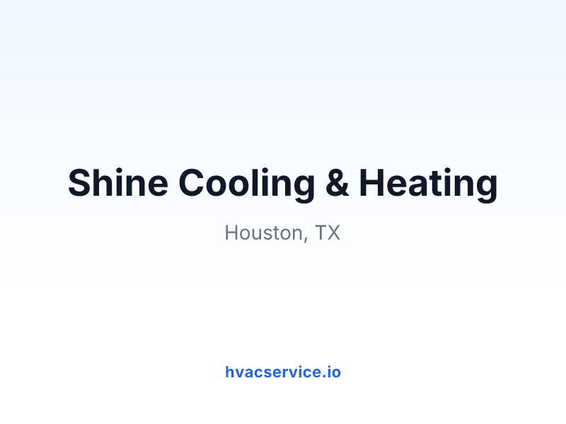 Shine Cooling & Heating