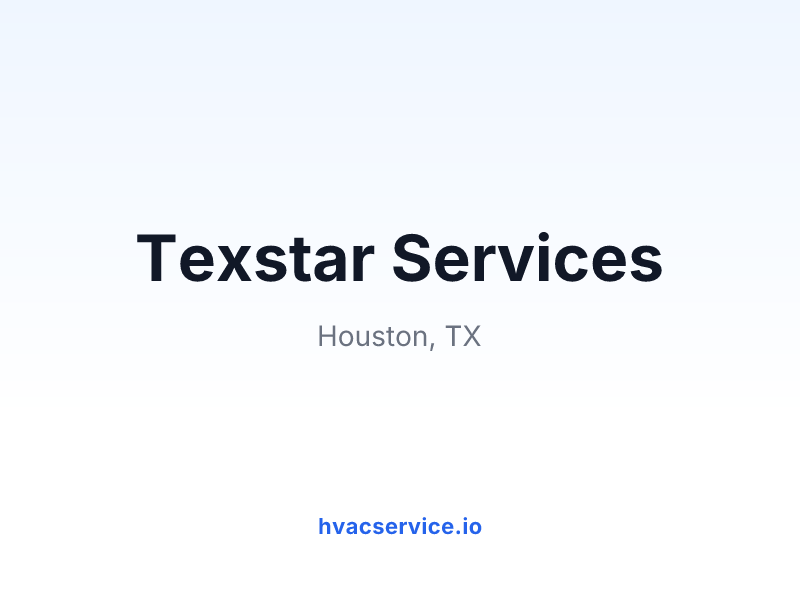 Texstar Services